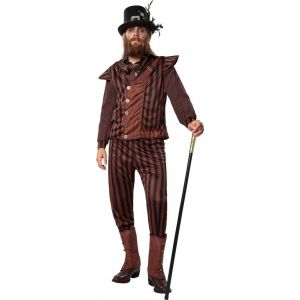 TecTake Dressforfun - Steampunk gentleman XL - costume fantaisie halloween dress up partywear carnaval costume partywear - 302343