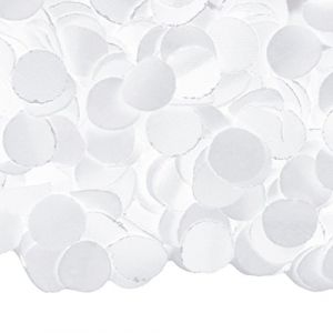 Image de Folat Confetti Luxe 1kg (brv) Wit [Party Supplies]