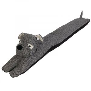 The home deco factory Bas de porte animaux chien gris
