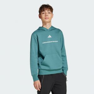 Adidas Hoodie en molleton avec slogan pour garçons