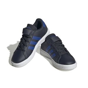 Adidas Baskets basses enfant GRAND COURT 2.0 EL K - Couleur 28,29,30,31,32,33,34,35 - Taille Noir