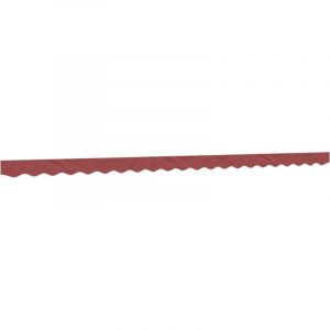 VidaXL Tissu de remplacement de cantonnière d’auvent rayure bordeaux - Burgundy stripe