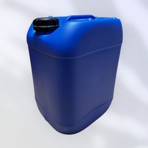 Bidon Jerrican Plastique 20 L litres Bleu Bouchon DIN 61 Liquides Alimentaires et Chimiques Ergonomique Empilable Réutilisable