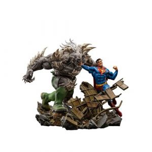 Iron Studios Statuette en résine DC Comics BDS Art Scale Superman vs Doomsday heo EU Exclusive
