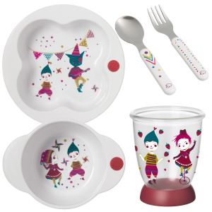 B&eacute;b&eacute; Confort Coffret repas d&eacute;cor&eacute; en m&eacute;lamine
