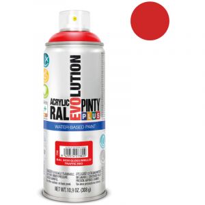 Jardibricodeco - Peinture En Aérosol Pintyplus Evolution Water-Based 520cc Ral 3020 Rouge Signalisation