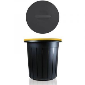 GioStyle Poubelle Ecosolution 25 | Capacité 25 L | Jaune | avec poignée | Idéal pour la Collecte différenciée | Fabriqué en Italie