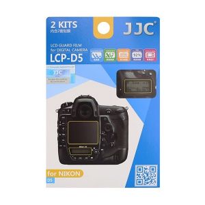 Jjc Lot de 2 films de protection pour Nikon D5 (LCP-D5)