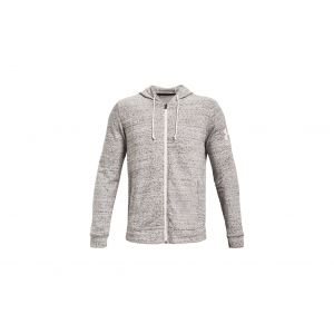 Under Armour Rival Terry M v&ecirc;tement running homme Gris/argent - Taille S