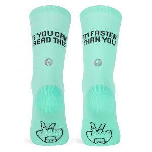 Chaussettes pacific and co faster vert