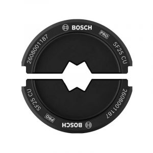 Bosch Accessories 2608001160 2608001160 Matrice &agrave; sertir pour cosses tubulaires, pour connecteur tubulaire 25 &agrave; 25 mm&sup2; Y436143