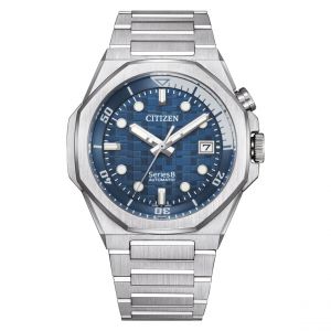 Citizen Montre Homme Series 08 - NB6034-58L Bracelet Acier Argent