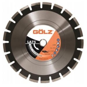 G&ouml;lz Disque &agrave; tron&ccedil;onner diamant&eacute; LA75; 400x25 4 mm
