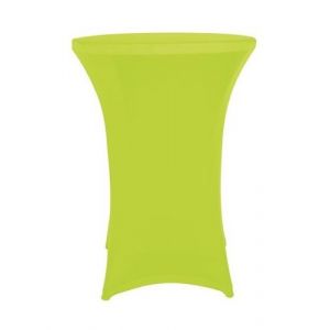 Image de Perel Housse - pour table mange debout - lime -