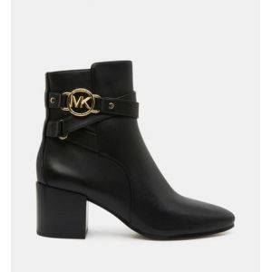 Michael Kors Bottines Rory cuir monogramme Noir Michael - Couleur Noir - Taille 36