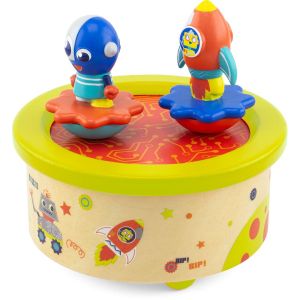 Ulysse Couleurs d'Enfance Boite &agrave; Musique Fus&eacute;e en bois