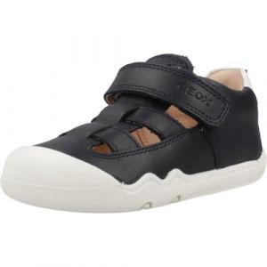 Geox Bébé garçon B STEPPIEUP Boy A Basket, Navy/White, 22 EU