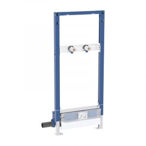 Geberit Duofix Bâti-support H: 130 cm, avec évacuation murale, pour douche, 111587002,