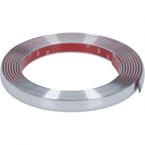 Richter Baguette autocollante de décoration chrome 5 m x 21 mm