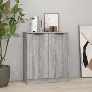 VidaXL Buffet 60x30x70 cm Bois d'Ingénierie Sonoma Gris Sonoma gris
