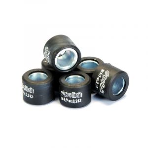 Galets Polini D.28x20 (x8)- 29 g (Noir)