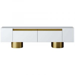 UB DESIGN Asir Group Llc - Meuble tv en aggloméré et métal Bohem