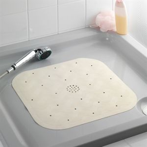 Wenko Tapis anti-dérapant douche caoutchouc naturel