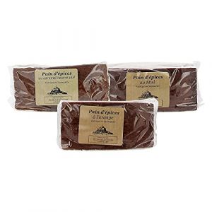 Le Manoir des Abeilles - Assortiment de pain dépices 3x250g - Made in Calvados