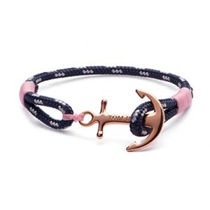 Tom hope Femme Plaqu&eacute; or Bracelets multi-tours - Rose Gold -Medium