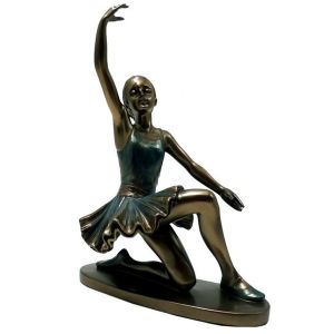 Image de Parastone Statuette Danseuse de collection aspect bronze 21 cm