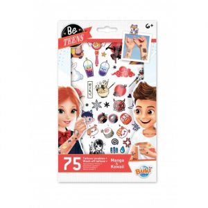Buki France Tattoos Manga, TA007, Multicouleur