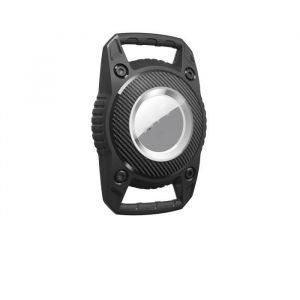 Image de Coque Apple Airtag Étanche Pour Colliers De Chien Le Noir