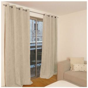 ASTON - Rideau Thermique Occultant Jacquard 140x250 cm