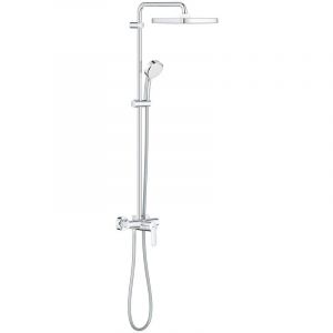 Grohe Tempesta Cosmopolitan System 250 Cube Colonne de douche avec mitigeur monocommande, Chrome (26692000)