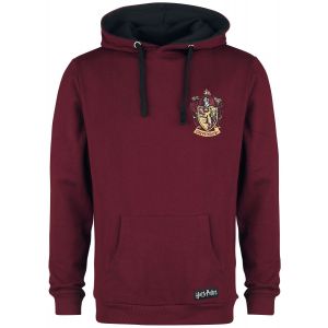 Image de Sweat-shirt à capuche de Harry Potter - Gryffondor - S à XXL - pour Homme - bordeaux