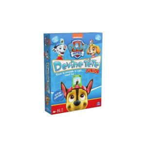 Spin Master Devine tete junior pat patrouille - 24 personnages animaux a deviner bandeaux - des 4 ans - set jeu societe enfant famille et carte
