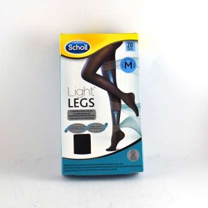 Image de Scholl Light Legs - Collants de maintien 20 deniers couleur noire taille M