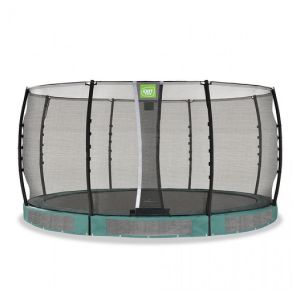 Exit Toys Trampoline enterré Allure Classic ø427cm - vert