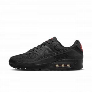 Image de Nike Air Max 90 Homme - Black/Light Crimson/Black, Black/Light Crimson/Black - Taille 48.5