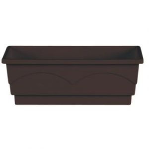 Image de Emsa 503321 Lago Aqua Comfort Jardinière Marron Foncé 50 Cm