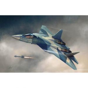 HobbyBoss Maquette avion : Russian T-50 PAK-FA