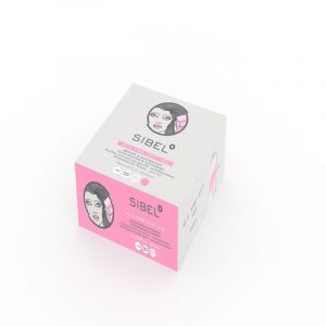 Sibel 300 feuilles pré-découpées aluminium gauffrées roses