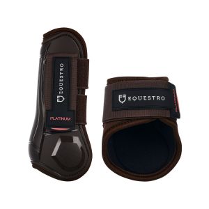 Guêtres pour jeune cheval fermées et protège-boulets en TPU et néoprène Equestro