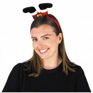 Ruedelafete Serre-tête bottes de Père Noël