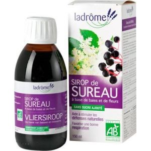 Image de Ladrôme Sirops à base de plantes sirop de sureau Immunité et Respiration 150 ml