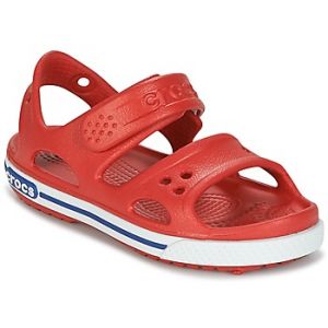 Image de Crocs Crocband II Sandal Kids, Sandales Bout Ouvert Mixte Enfant, Rouge (Pepper/Blue Jean), 33-34 EU