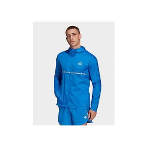 Adidas Veste Own The Run 2XL Blue Rush / Reflective Silver