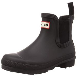 Hunter Produit Original Chelsea, Chaussure Bateau Femme, Noir, 40.5 EU