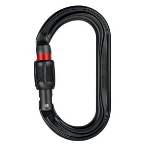 Petzl M33 a SLN NEUF OK léger ovale Mousqueton Vis Noir