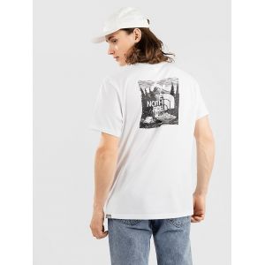The North Face T shirt redbox cel blanc homme xl